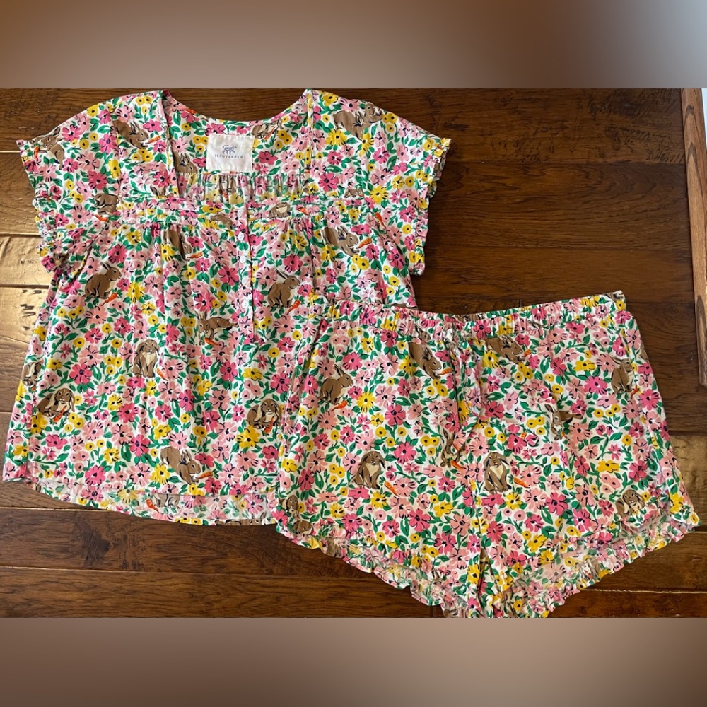 Printfresh Pintuck Short Set-size large